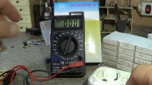 Ремонт мультиметра DT830B.
