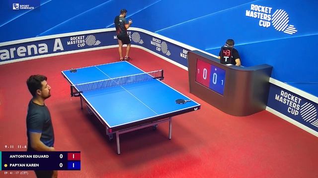 Table Tennis | E.Antonyan - K.Papyan | 08.03.2023 09:30 (CET) | RMC 11456061 смотреть онлайн