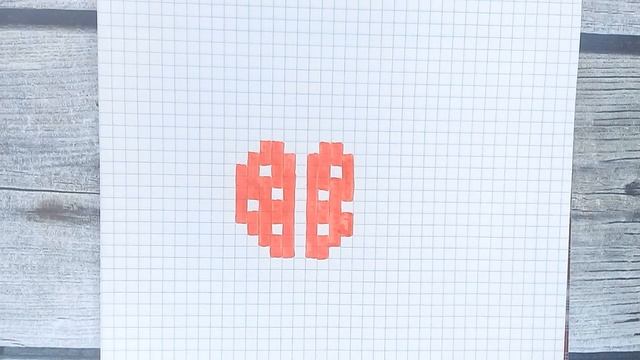 Как нарисовать божью коровку по клеточкам / Поэтапно / Рисование по клеточкам / Лайк АРТ смотреть онлайн