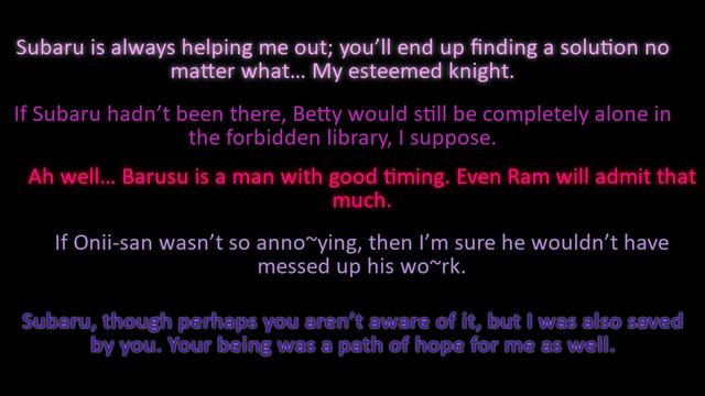 Re:Zero Gluttony IF Route [ENG] смотреть онлайн