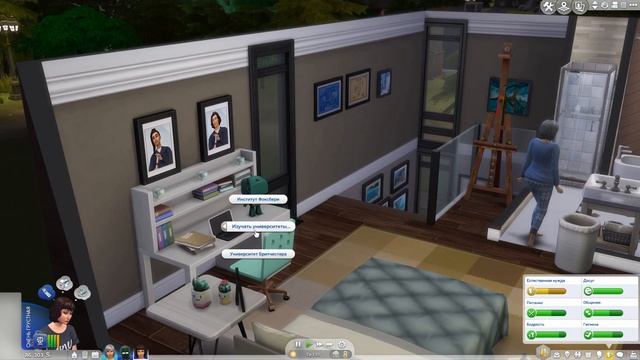 THE SIMS 4 «В Университете» #49 Университет смотреть онлайн