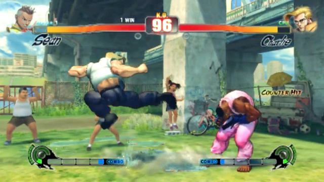 Sean vs. Charlie Street Fighter IV смотреть онлайн