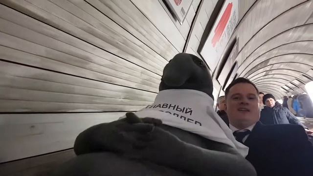 #Ждун в метро. Как думаете, что он делает? смотреть онлайн
