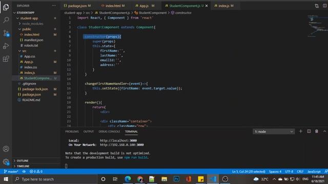 Student Registration Form Using React #2 | Basic of Form Handling смотреть онлайн