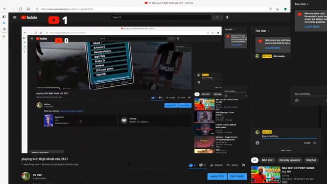 playing with BigK Mods nba 2k21 смотреть онлайн
