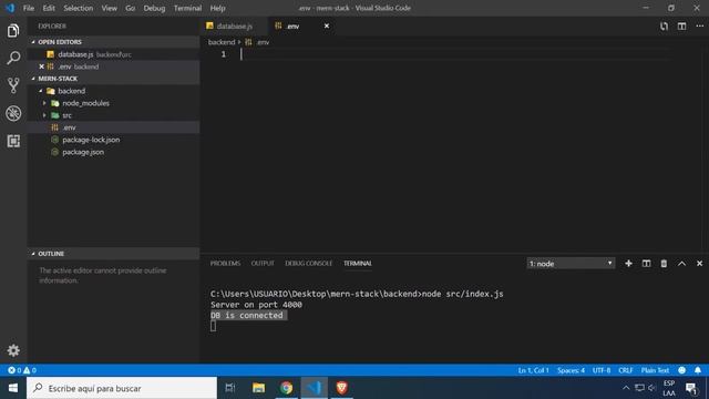 Stack MERN #3, Conexion a la Base de datos Mongodb смотреть онлайн