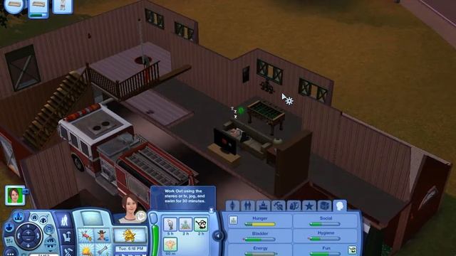 Axelle plays Sims 3: SE 2 ep 5 "Another day on the job" смотреть онлайн