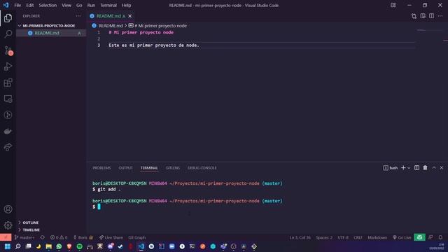 TAE 22 - Cápsula 0 - Git y Node смотреть онлайн