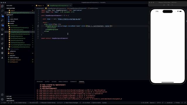 ImageBackground Made Easy with React Native [In 7 Minutes] - 2022 смотреть онлайн