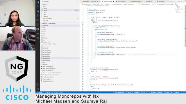Managing Monorepos with NX | Michael Madsen & Saumya Raj | ng-conf Webinar смотреть онлайн