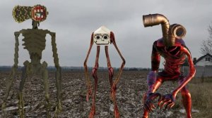 Сиреноголовый Картун Дог Лампоголовый Гренни Великая Мать Мегафон Все МОНСТРЫ SCP