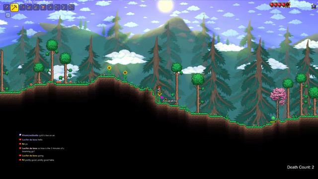 TERRARIA - HARDCORE EXPERT MODE - RANGED (Day 2) смотреть онлайн