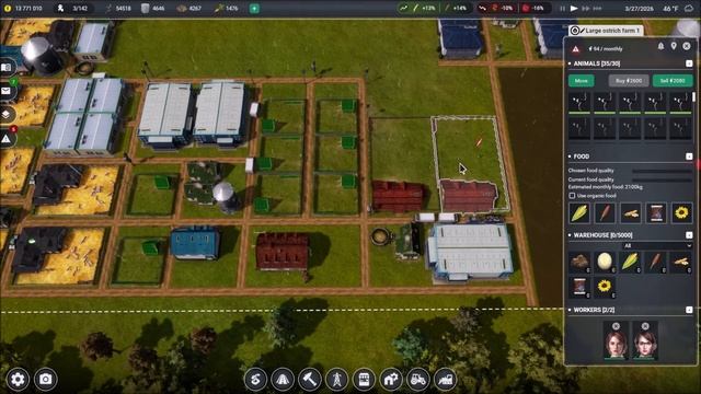 Farm Manager 2021 Gameplay - Huge Game Update - Ostrich Farm смотреть онлайн
