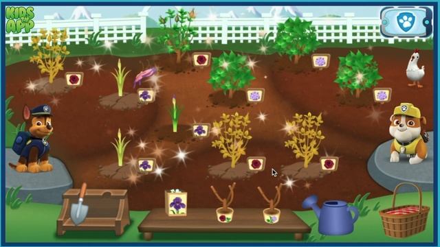 PAW Patrol: Garden Rescue (Nickelodeon) - Best Kids Games! смотреть онлайн