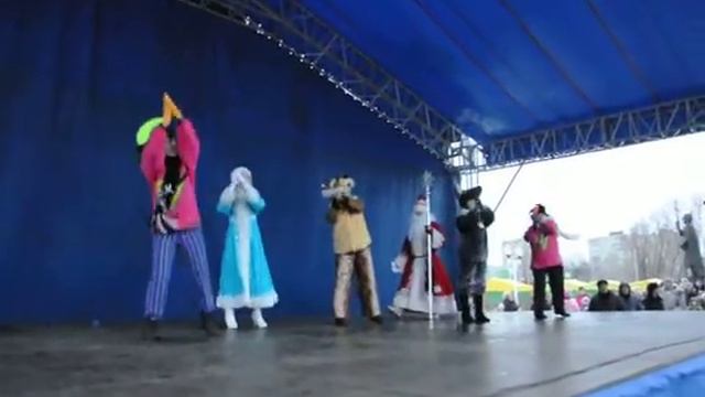 Шествие дедов Морозов 20.12.2014 смотреть онлайн