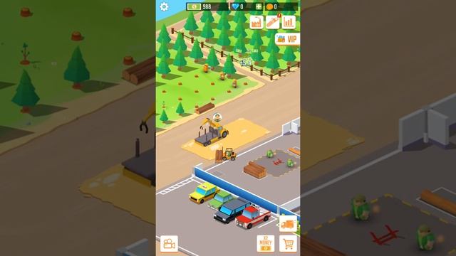 Idle Forest Lumber Inc: Timber Factory Tycoon - Gameplay Walkthrough Part 1 (iOS, Android) смотреть онлайн