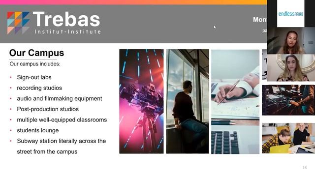 TSoM ve Trebas Institute ile Kanada'da Sertifika & Diploma, Burslar, Çalışma İzni | Webinar смотреть онлайн