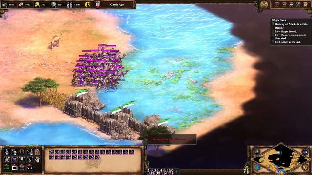 Age of Empires II Definitive Edition Return of Rome Campaign Sunjada Part 3 Djeriba Gold смотреть онлайн