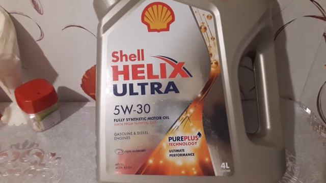 Обзор на масло Shell Helix Ultra 5w30 A3/B4 автомобиль Kia Rio с ГБО