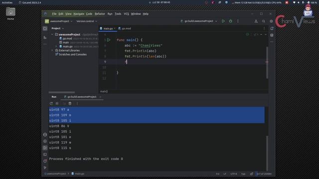 Learn Go Programming from Scratch - Part 19 - Strings & Runes смотреть онлайн
