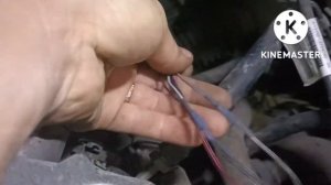 Лада Калина троит. Нет управления форсункой. Ремонт проводки.