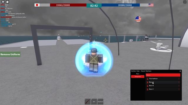 Naval Warfare Script {GODMODE} (Kohler Hub)