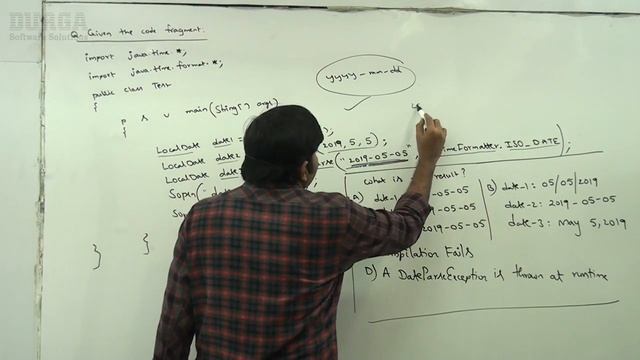 Java Certification || Date Time API || Practice Question and Explanation - 3 || by Durga sir смотреть онлайн