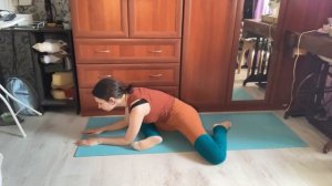 Растяжка для ХоббиХорсинга / подготовка к прыжкам