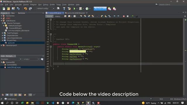 Java JDBC connect SQL Server 2019 in Netbeans IDE (Full Tutorial 2021) смотреть онлайн