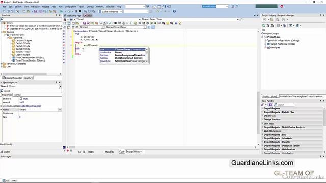 Сердцебиение CPU на Rad Studio 10 (Delphi) Firemonkey by lomanu4 смотреть онлайн