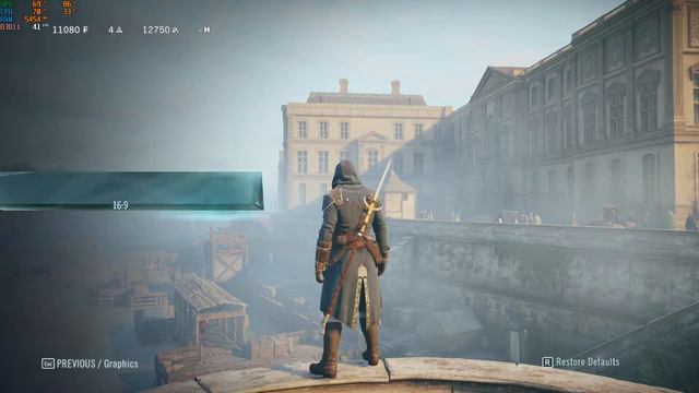 AC.Unity All Settings On Gtx 1060 3gb || rx 580 4gb смотреть онлайн