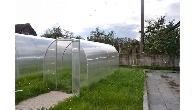 Цельносварная теплица Агросфера-Мини, 6м + поликарбонат обзор АГС004