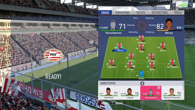 FIFA 19 AJAX CAREER MODE #3 - PSV vs. AJAX! смотреть онлайн