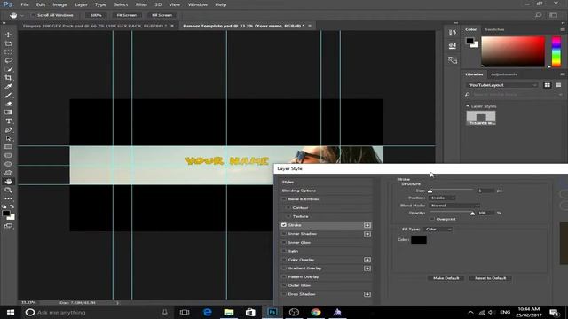 Summer YouTube Banner Template for Photoshop смотреть онлайн