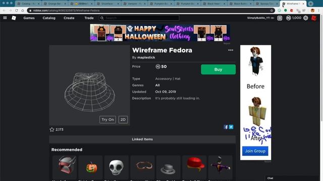 FANS CREATE MY HALLOWEEN OUTFIT || Roblox? смотреть онлайн