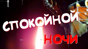 Доброй Ночи Сладких Снов! Пожелание Доброй Ночи