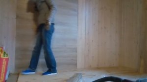 Укладка фанеры на деревянный пол. Основание под линолеум. Дом.