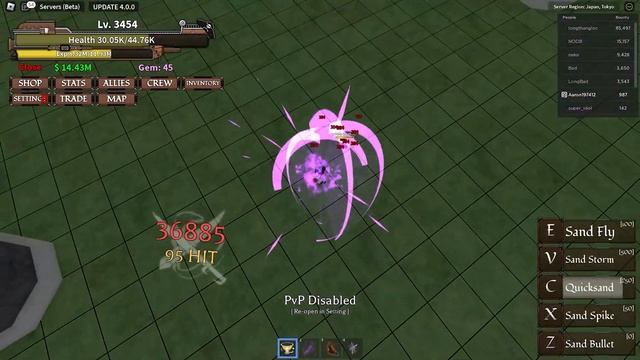 ROBLOX King Legacy BOSS FIGHTS Supreme Swordman Dark Beard Hefty Sally Sea King KING PIECE смотреть онлайн