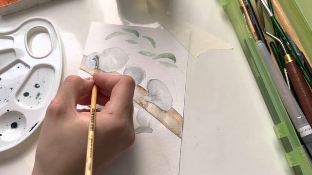 KOALA WATERCOLOR | КОАЛА АКВАРЕЛЬЮ смотреть онлайн