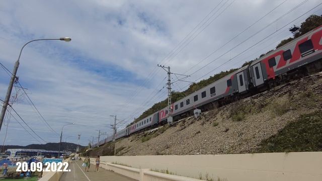 Туапсе. Пляжи в сентябре. смотреть онлайн