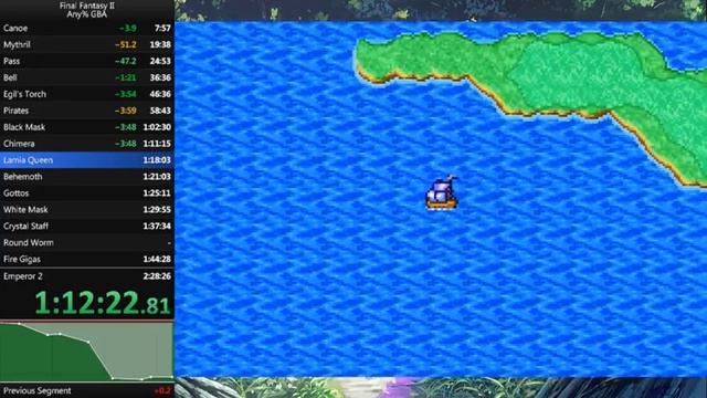 Final Fantasy II any% (GBA) speedrun - 2:24:53 смотреть онлайн
