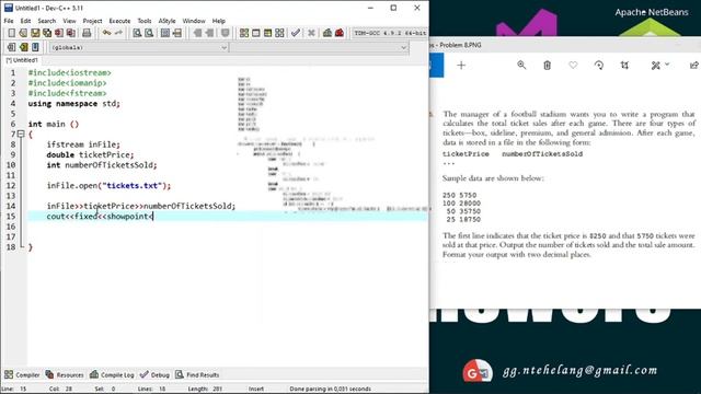 Tickets sale prices C++ program смотреть онлайн