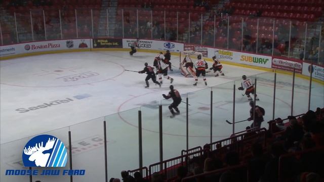 2nd Period Highlights Brought to you by MJ Ford Moose Jaw (3) - смотреть онлайн