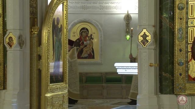 Всенощное бдение. Неделя 16-я по Пятидесятнице. Священномученика Петра, митрополита Крутицкого смотреть онлайн