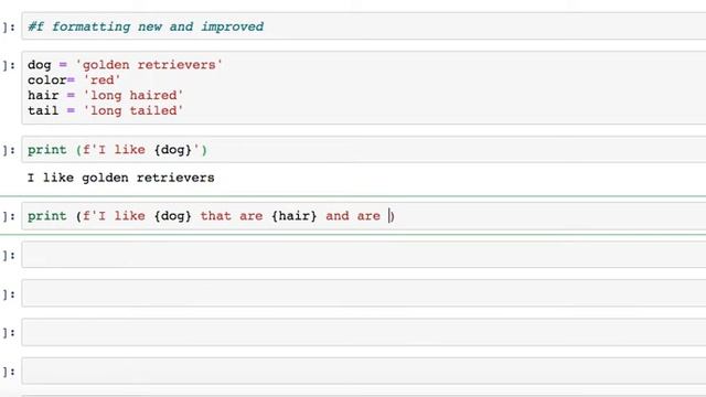 f formatting Python смотреть онлайн