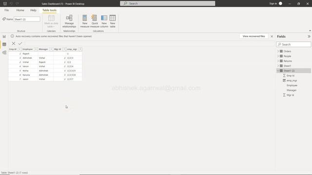 How to find a parent in parent child hiearchy column of Power BI using PathContains DAX Function смотреть онлайн