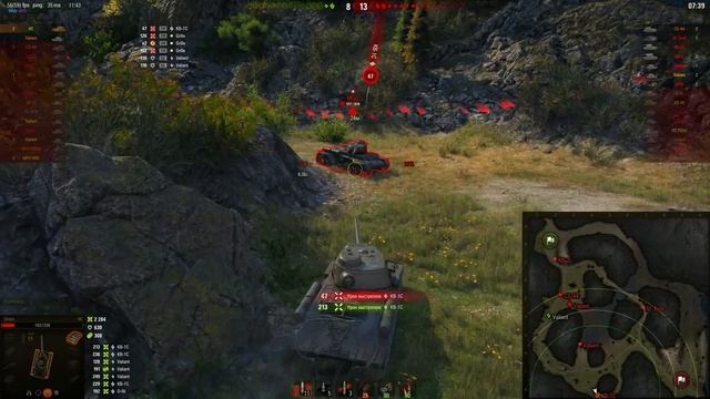 1 vs 7 НА СТОКОВОМ ИС! ТЫ ЖДАЛ ЭТОГО БОЯ WORLD OF TANKS! смотреть онлайн