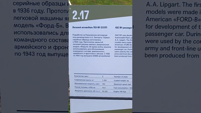 Москва, июль, 2023. Прогулка по Парку Победы. Музей военной техники "ГОРА". Часть 2 смотреть онлайн