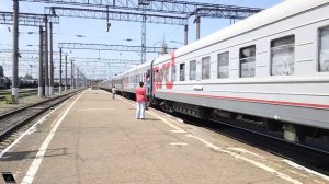 Срыв стоп-крана при отправлении поезда №128 Адлер - Красноярск
