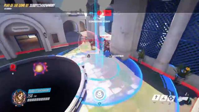 Overwatch My best doomfist play смотреть онлайн